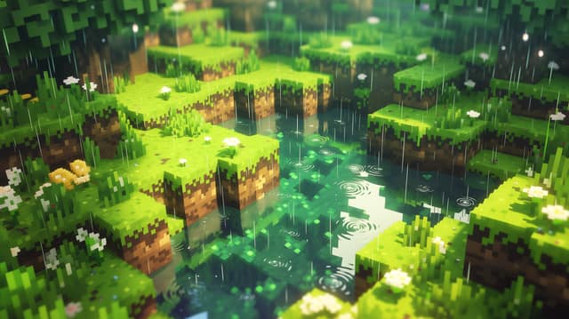 Rainy meadow